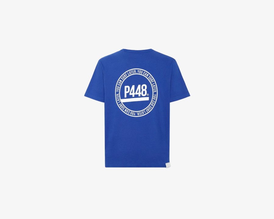 Femmes P448 T-Shirt | T-Shirt P448 Bleu