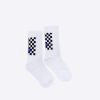 Femmes P448 Accessoires | Chaussettes Blanc/Carreaux