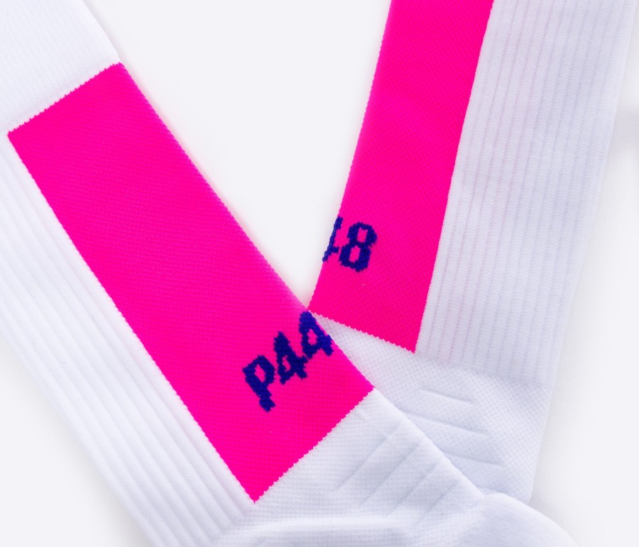 Femmes P448 Accessoires | Chaussettes Blanc/Rose