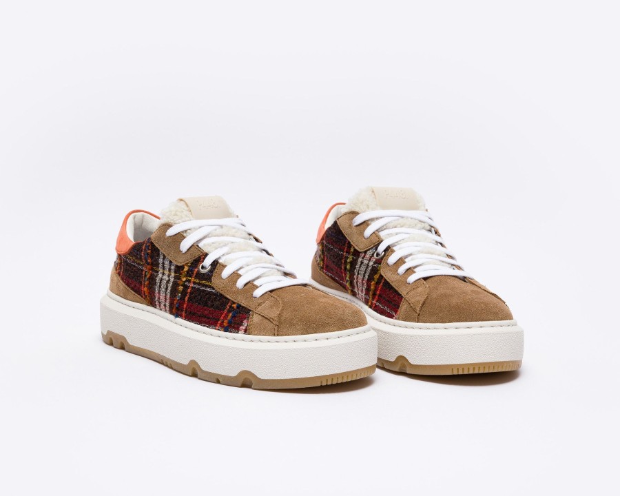 Femmes P448 Plateformes | Bri/Tartan Aerien